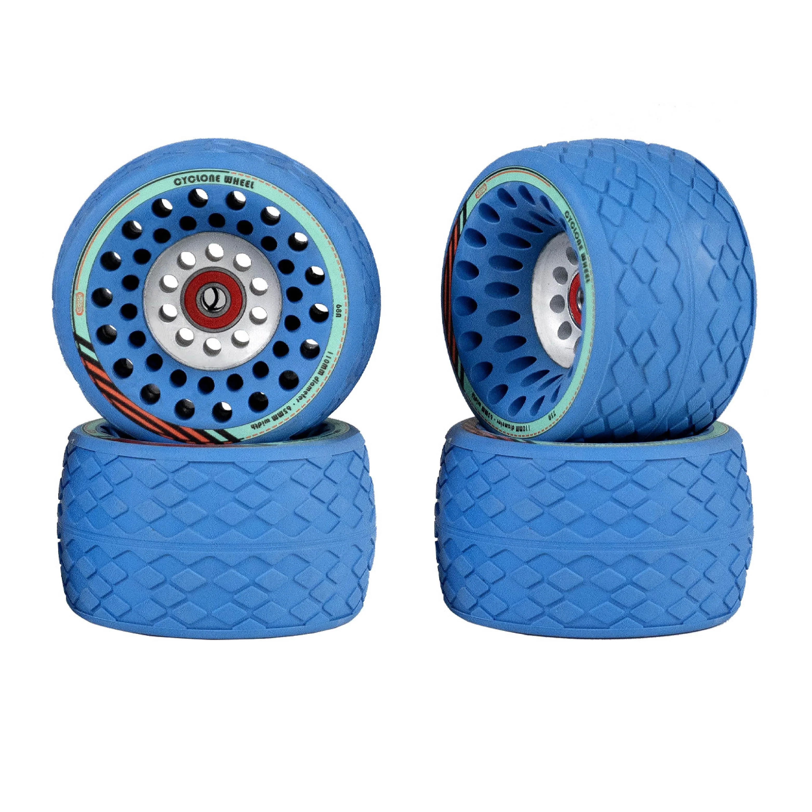 Meepo Cyclone 110s Ultra Comfort High Grip Street Wheels - Image 3