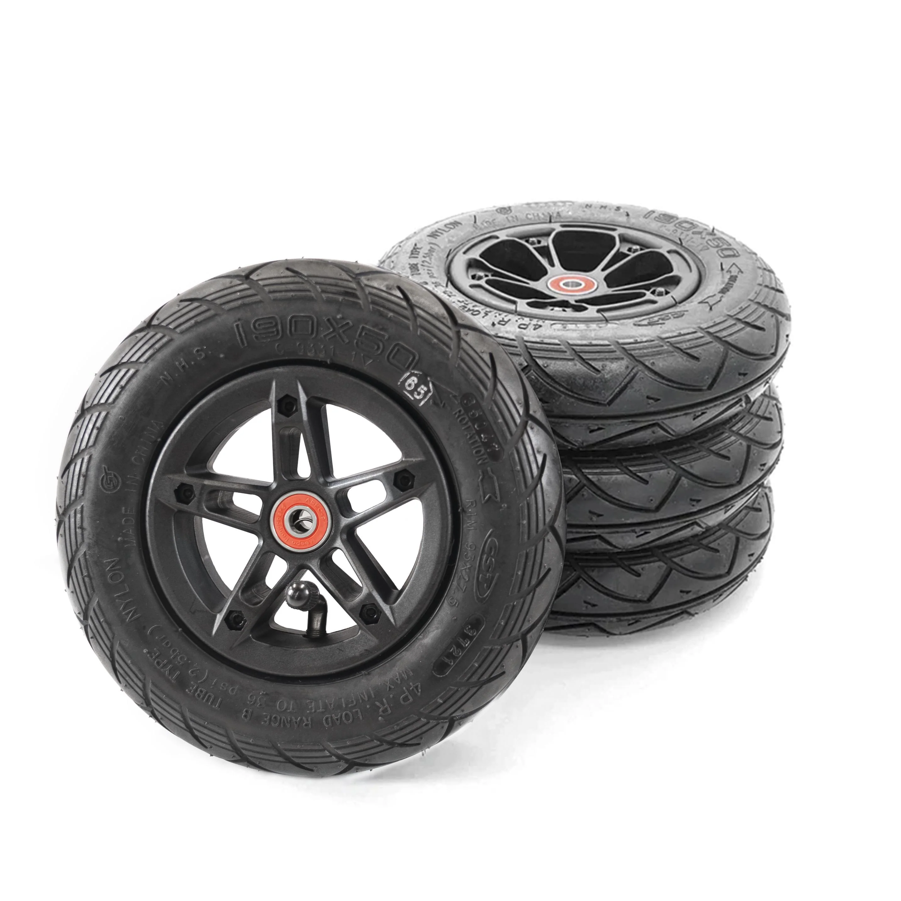 190mm Pneumatic Tire Set For Hurricane - Image 3