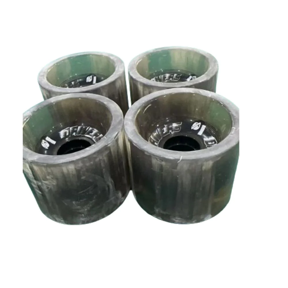 68mm Skateboard wheel set(4pcs)-translucence - Image 3