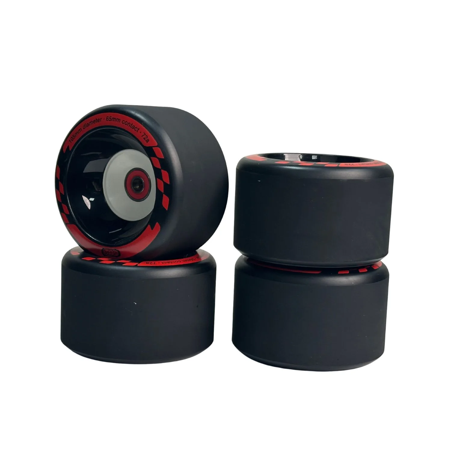 Meepo Cyclone 105s wheels Set - Next-Level Street Wheels with Enhanced Grip and Unmatched Shock Absorption - Image 4